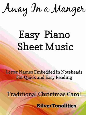 cover image of Away In a Manger Easy Piano Sheet Music